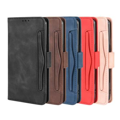 China Shockproof Fashion Leather Phone Case For Samsung A40 A30 S10 A51 A70 TPU Card Slot Flip Wallet Phone Case for sale