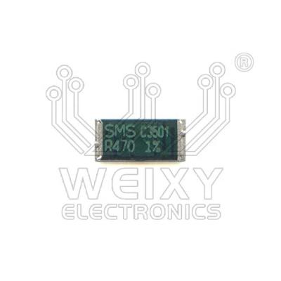 China SMS R470 Auto High Precision Alloy Power Resistors Use For Automotive for sale