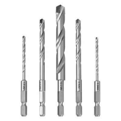 China Multifunction Masonry Drilling 1/4 Hex Shank Cement Carbide Impact Drill Bit For Marble/Red Drilling Cement/Brick Wall/Concrete for sale