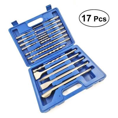 China Nice 17pcs SDS Masonry Quality Plus Concrete Drill Bits and Chisels Kits for sale