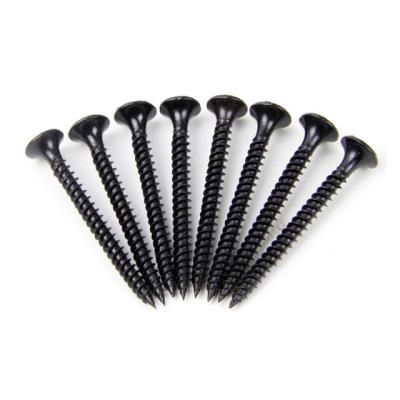 China Factory Wholesale Fine Round or Coarse Wire Bugle Head Black Phosphate or Galvanized Cheap Drywall Screws for sale