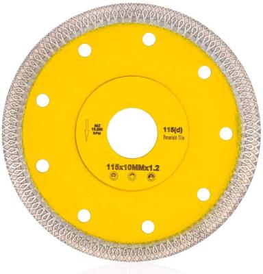 China Porcelain 10 Inch Supper Thinner Wet Diamond Ceramic Saw Blade For Cutting Ceramic Granite Marble Tiles for sale