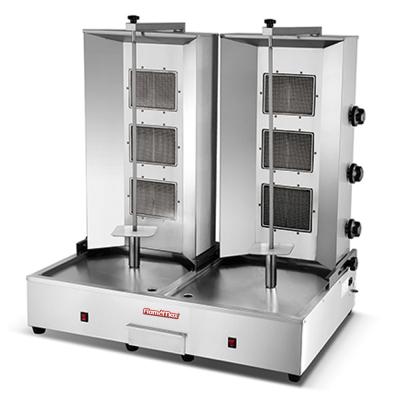 China HGV-B26 stainless steel low energy shawarma gas grill/shawarma machine/high speed kebab machine for sale