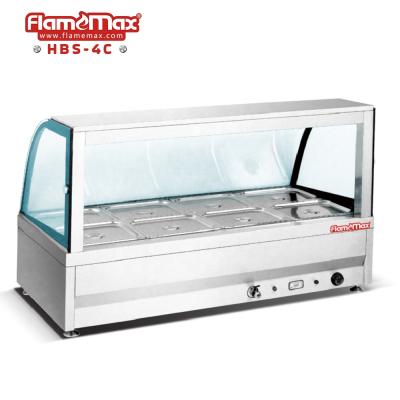 China BAIN MARIE HOT DISPLAY Commercial Food Store Equipment 10 PANS ELECTRIC FOOD Heater for sale