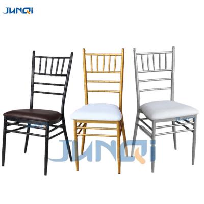 China Modern wholesale wedding chairs for newlyweds chavari stacking chiavari chair for sale