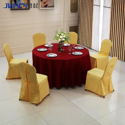 China Modern High Quality Wedding Party Dining Spandex Table Cover for sale