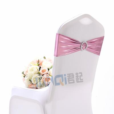 China Factory sale single spandex chair covers cheap strip chair cover for event decoration for sale