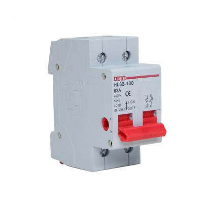 China 230V-400V 50Hz Mcb Miniature Circuit Breakers Air Circuit Breaker For Sale HL32-100 for sale