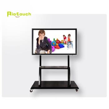 China 10 points large monitor touch screen for interactive classroom for sale