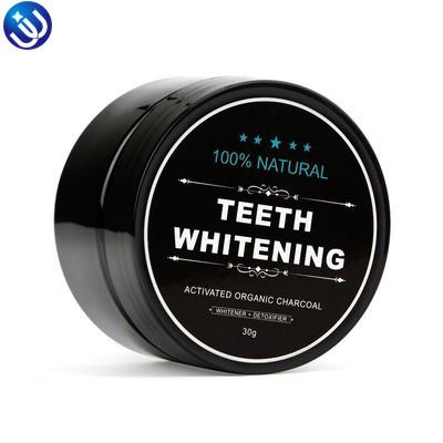 China Teeth Whitening Remove Smoke Tea Coffee Stains 100% Coconut Shell Teeth Whitening Powder Activated Charcoal Black Teeth Whitening Powder for sale