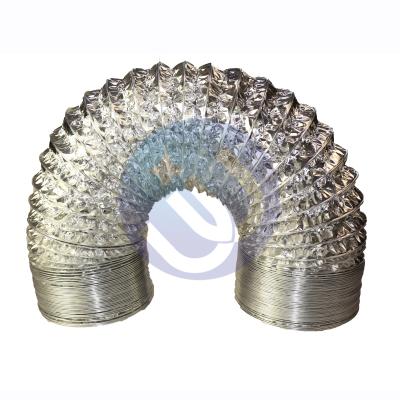 China Double Layers Aluminum Flexible Ventilation Duct for sale