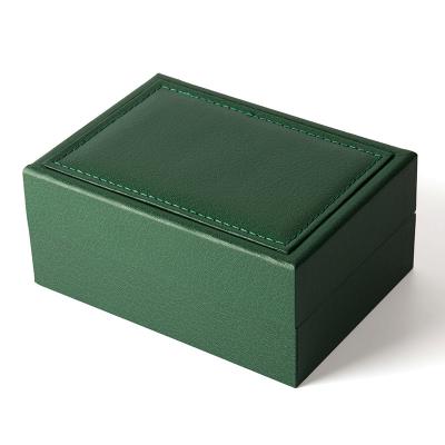 China jewelry & Watch & Eyewear Premium Hot Selling Green With Lychee Pattern Watch Gift Boxes for sale