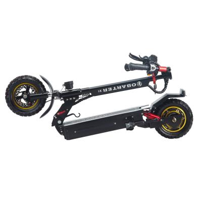 China Unisex cheap big tire electric scooter 48V 1000w fast shipping wide wheel e scooter for adults for sale