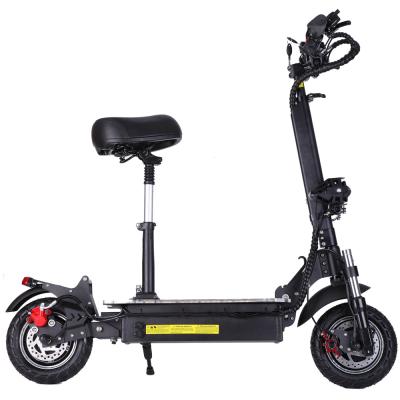 China Hot Selling European Warehouse Unisex 52V 2400W Vacuum 10inch Tire Off Road Electric Scooter for sale