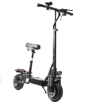 China Unisex Off Road Tires 1200W Foldable e Scooter With 2400W Disc Brake Dual Motors Electric Scooter 40mph for sale