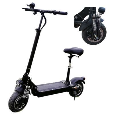 China High quality low cost aluminum alloy+iron 48v electric scooter with two seats for sale for sale