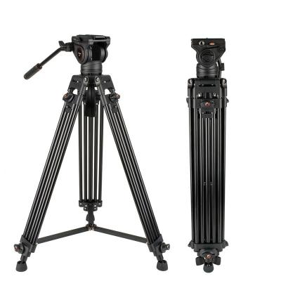 China Cayer BV30 Aluminum Heavy Duty Video Camera Solid Hot Selling Professional Tripod With Liquid Head for sale