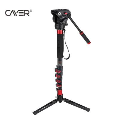 China Cayer AF35DVH4 Extendable Monopod Mobile Portable Dslr with 5 Sections Aluminum Telescopic Legs for sale