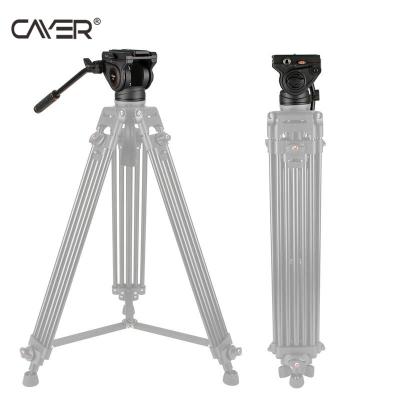 China Hot Selling Durable Aluminum Tripod Head Cayer K3 Liquid Video Head Tripod With Horizontal Angle 360 ​​Degree for sale