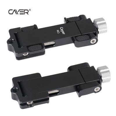 China Cayer MC1 Universal Cell Phone Clip Mount Bracket Good Quality Mobile Phone Clip Bracket Mount Tripod for sale