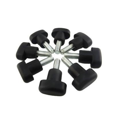 China Custom made metric thumb screw knurled thumb screw screw with plastic head for sale