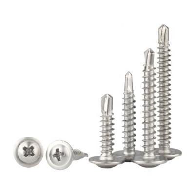 China Factory price Brand new flat head self-drilling screw large flat head self tapping screws flat head self tapping drilling collat for sale