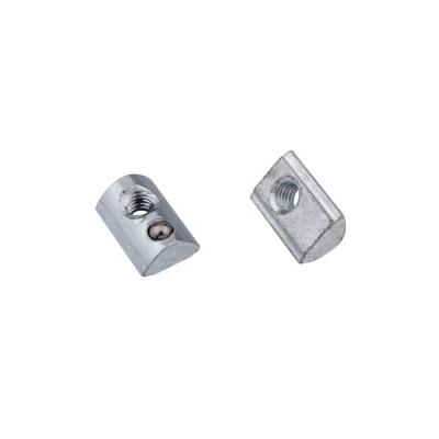 中国 Spring nut Metal Stamping Accessories spring loaded ball zinc coated carbon steel nut 販売のため