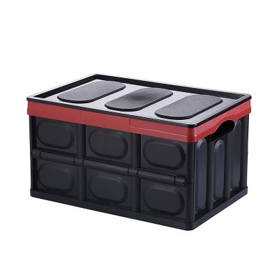 China Viable Popular Household Plastic Folding Storage Box for sale