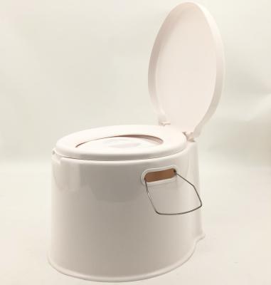 China Double-flush eco-friendly plastic protable toilet for sale