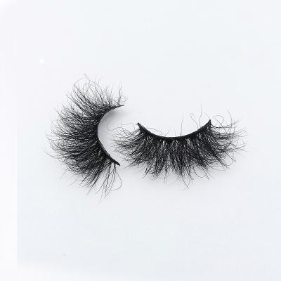 China 3D Layered Mink Fur 3d Wholesale Natural Soft Charming 100% False Hairy Extension Eyelash for sale