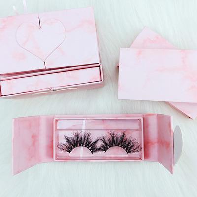 China Factory Price Whosale Natural 3D Mink Eyelashes Vendor Customized Eyelash Boxes for sale