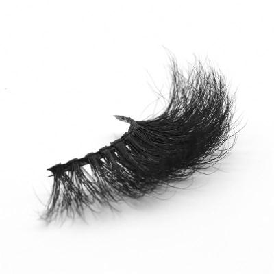 China 3D Layered Private Label Dramatic Natural Segmented Super Fluffy Long 25mm Mink Eyelashes Book for sale