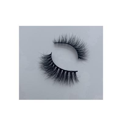 China 3D Layered Top Quality Widely Used Wholesale Fluffy Mink False Eyelashes 25mm for sale