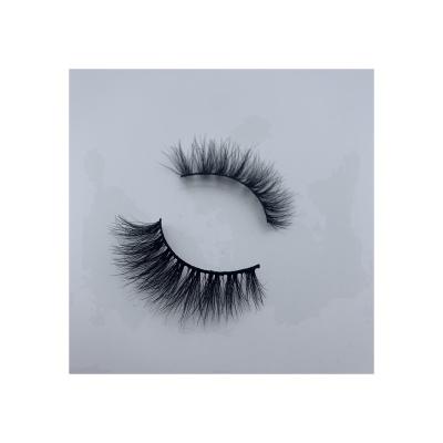 China 3D layered new type natural mink fur attractive price false eyelashes wholesale for sale