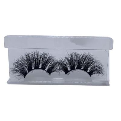 China Hot sale quality real minkeyelashes real minkeyelashes wild false eyelashes black mink for sale