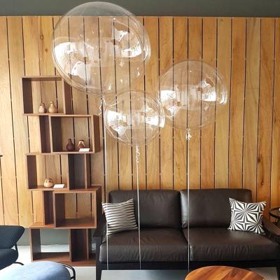 China Fashion Clear Transparent PVC Balloon Kids Toys Photo Prop Birthday Wedding Valentine Day New Year Festival Party Decoration Balloon for sale