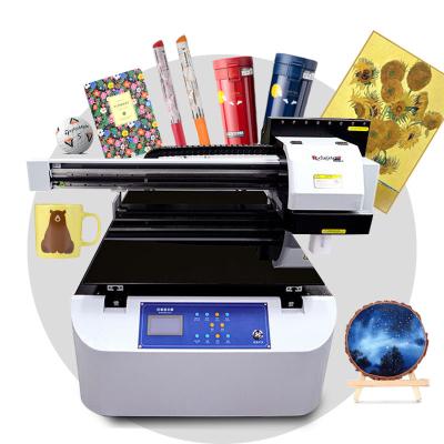 China Mobile Hotels Large Format Printing Machine 6090 Inkjet Printers Cover For Metal Glass Wood 9 Nano Ceramic for sale