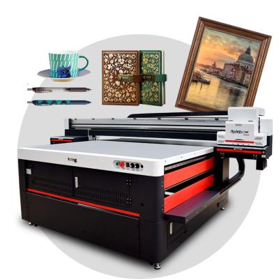 China RB-1016 A0 Hotels UV Flatbed Printer with Max Printing Area 100*160 cm (39*63 inch) for Wooden Metal Glass Phone Case for sale