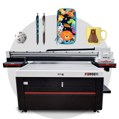 China A0 Hotels UV Flatbed Printer with Max Print Area 100*160cm (39*63 inch) for Metal Mugs Bottle Glass Phone Case for sale