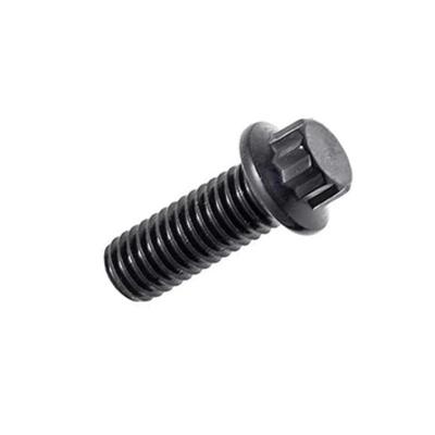 China Automobile Cl Chrome 10.9 Coated IFI 115 12 Point Hxagonal Head Flange Bolt for sale