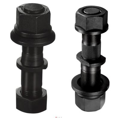 China high quality steel m24 for truck tire bolt with nut wheel hub for sale