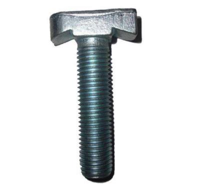 China DIN 7992 Carbon Steel Stainless Steel T Head Hammer Head Bolts With Big Head m24m30m100 for sale