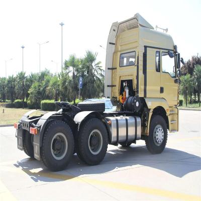 China New SHACMAN DENGLONG 6*4 371HP wheelstractor truck euro 2 heavy duty diesel 6x4 sino tractor head truck; 8L for sale