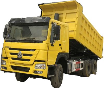 China Cheap price howo dump truck used 371 hp with 10 wheel howo dump truck price 6800x2496x3200 mm for sale