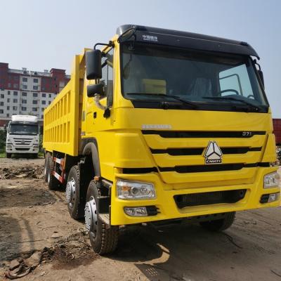 China Factory direct good condition sinotruk uganda 28cbm howo dump truck 30 tons > 8L for sale