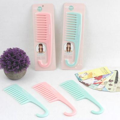 China Wholesale Easy Beauty Comb Hair Care Tools Home Comb Plastic Comb For Women for sale