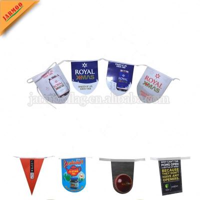 China Healthcare institute custom outdoor triangle how to make a flag bunting for sale