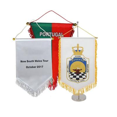 China High Quality Wholesale Flag Soccer Hanging Any Graphics Print Football Club Swap Pennants for sale