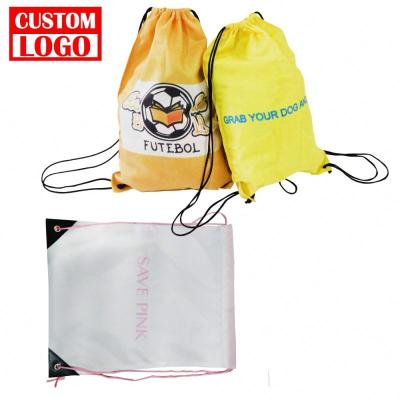 China Hot Selling Custom Colored Drawstring Bag Eco-friendly Full Color Digital Printing Canvas Drawstring Bag for sale