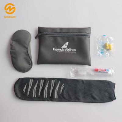 China Fashion Hot Sale Premium Class Amenity Kit Customized Practical Travel Kit for Airline Passengers for sale